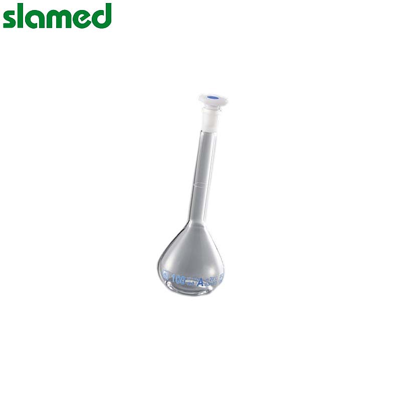 SLAMED 玻璃经济型容量瓶带PE塞(A级) 200ml Φ75×210mm SD7-113-470