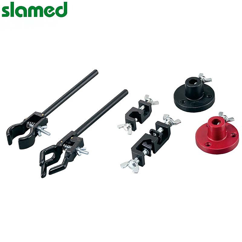 SLAMED 实验器具夹持具 细管用固定夹·黑色 SD7-104-909