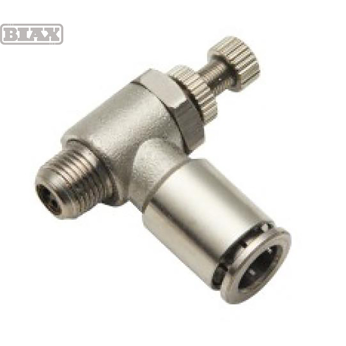 BIAX 全铜节流阀标准型快插气管接头/AT91-100-1147 MSC10-03