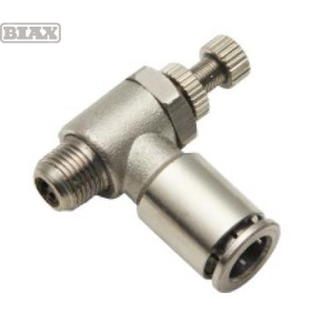 BIAX 全铜节流阀标准型快插气管接头/AT91-100-1147