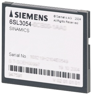 SIEMENS SINAMICS S120 CF 卡 无性能扩展 包括发给许可证 （许可证） V4.8