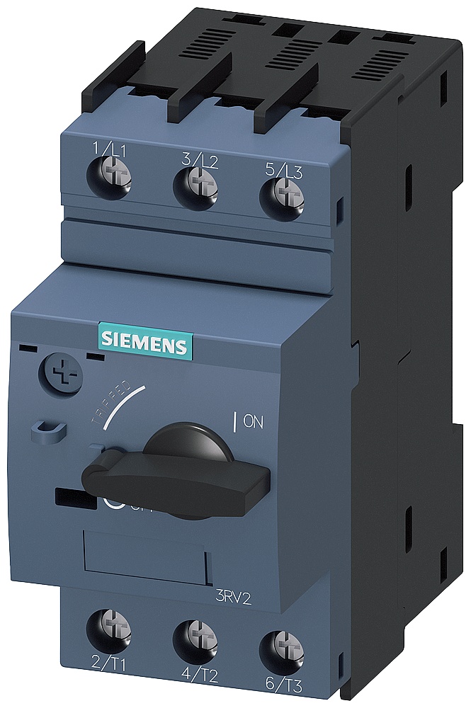 SIEMENS 断路器，S00 用于变压器保护，热过载脱扣器3.5-5A，瞬时过电流脱扣器104A 3RV2411-1FA10