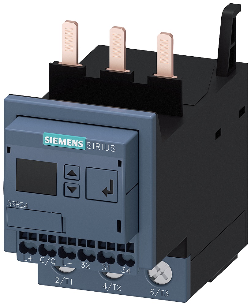SIEMENS 电流控制继电器 用于 IO-Link，可安装在 接触器，3RT2 3RR24433AA40