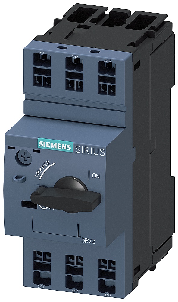 SIEMENS 断路器，S00 用于变压器保护，热过载脱扣器1.8-2.5A，瞬时过电流脱扣器52A 3RV24111CA20