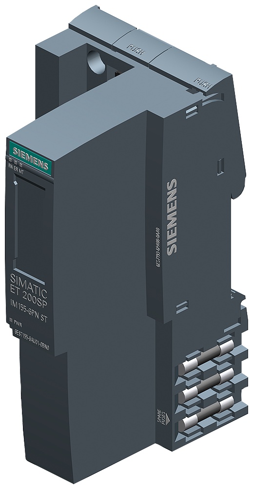 SIEMENS SIMATIC ET 200SP IM 155-6 PN ST 带有服务器模块 6ES7155-6AU01-0BN0