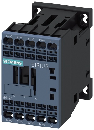 SIEMENS 辅助接触器,2 NO + 2 NC， 24 V DC 尺寸 S00，弹簧型端子连接