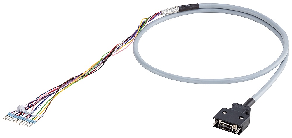 SIEMENS 组装 I/O 电缆 适用于 SINAMICS V90 6SL3260-4MA00-1VB0