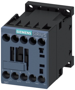 SIEMENS 接触器 DC 24 V AC3 5.5 kW 400 V 辅助触点：1 个常开触点， 3 极，规格 