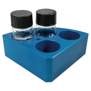 SLAMED 磁力搅拌器用模块蓝色1/4圆