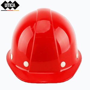 UTICA 消防PE-Y红色一字玻璃钢型安全帽