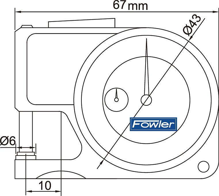 FOWLER 测厚规 54-523-415