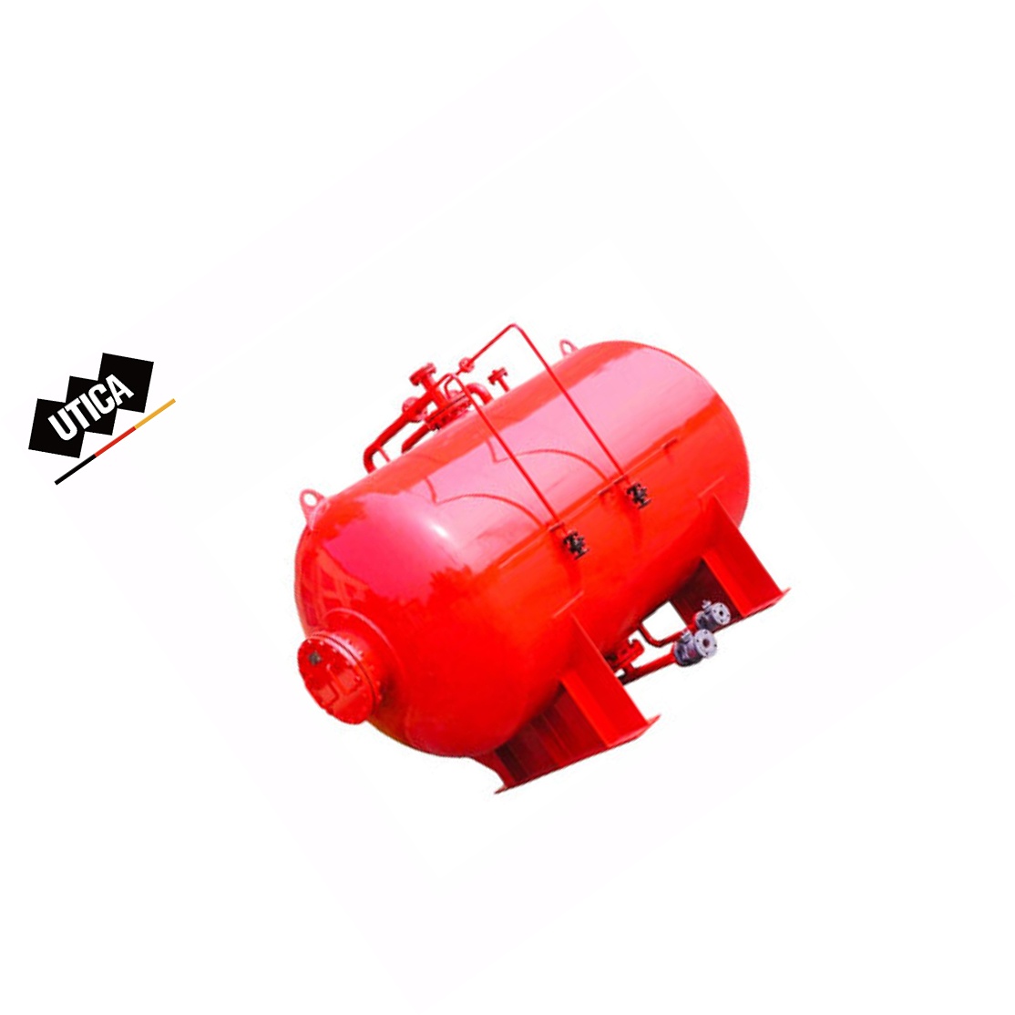 UTICA 卧式消防泡沫罐PHYM80/100 10m3 UT119-100-450