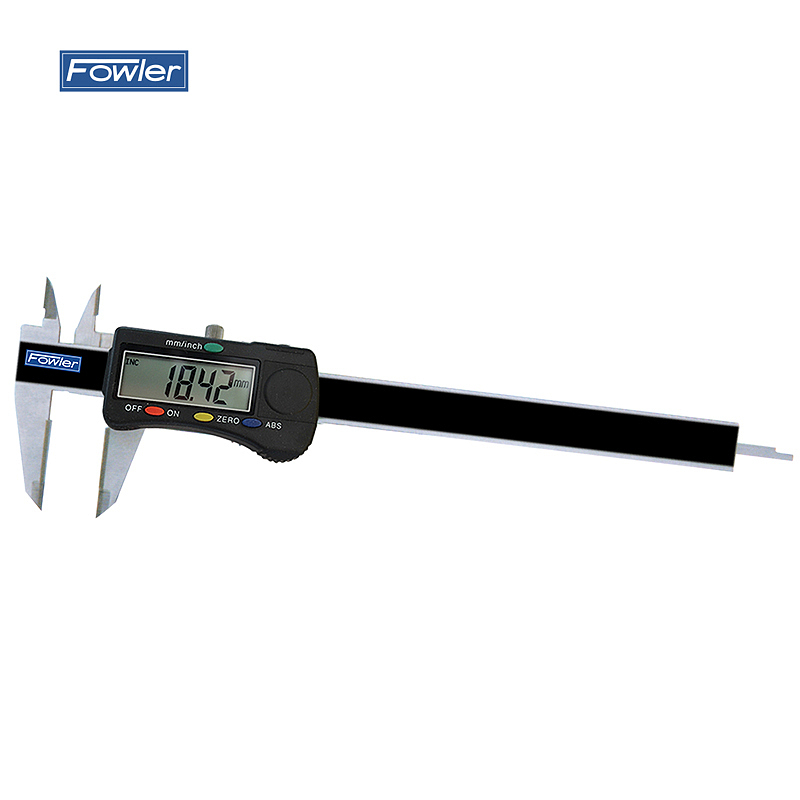 FOWLER 硬质合金测量面数显卡尺 50-223-316