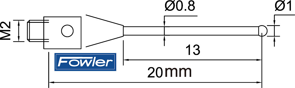 FOWLER 三坐标测量机测针 54-523-470