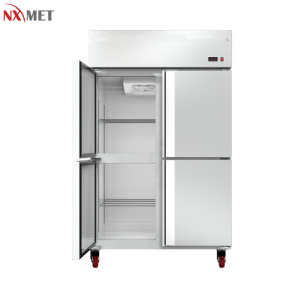 NXMET 数显立式冷柜冰箱四大门冷冻