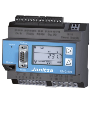 JANITZA 功率分析仪UMG604